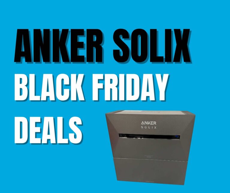 Anker SOLIX Black Friday deals