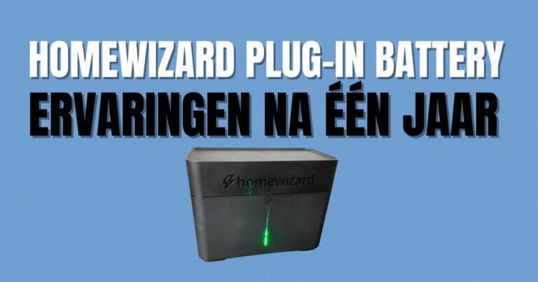 HomeWizard Plug-in Battery na één jaar ervaring