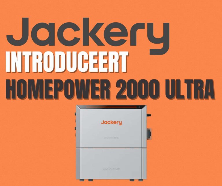 Jackery HomePower 2000 Ultra introductie