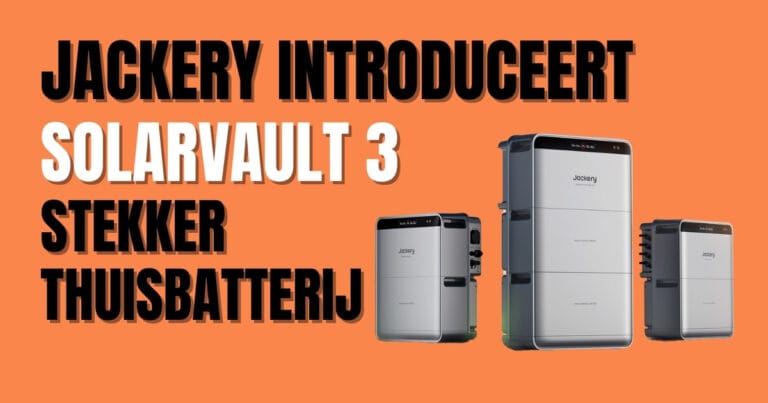 Jackery SolarVault 3 introductie