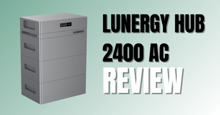Lunergy Hub 2400 AC review