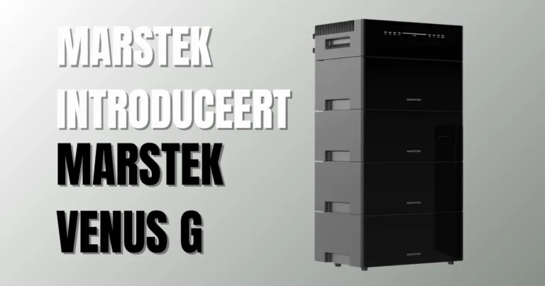 Marstek introduceert Marstek Venus G