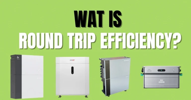 Round Trip Efficiency