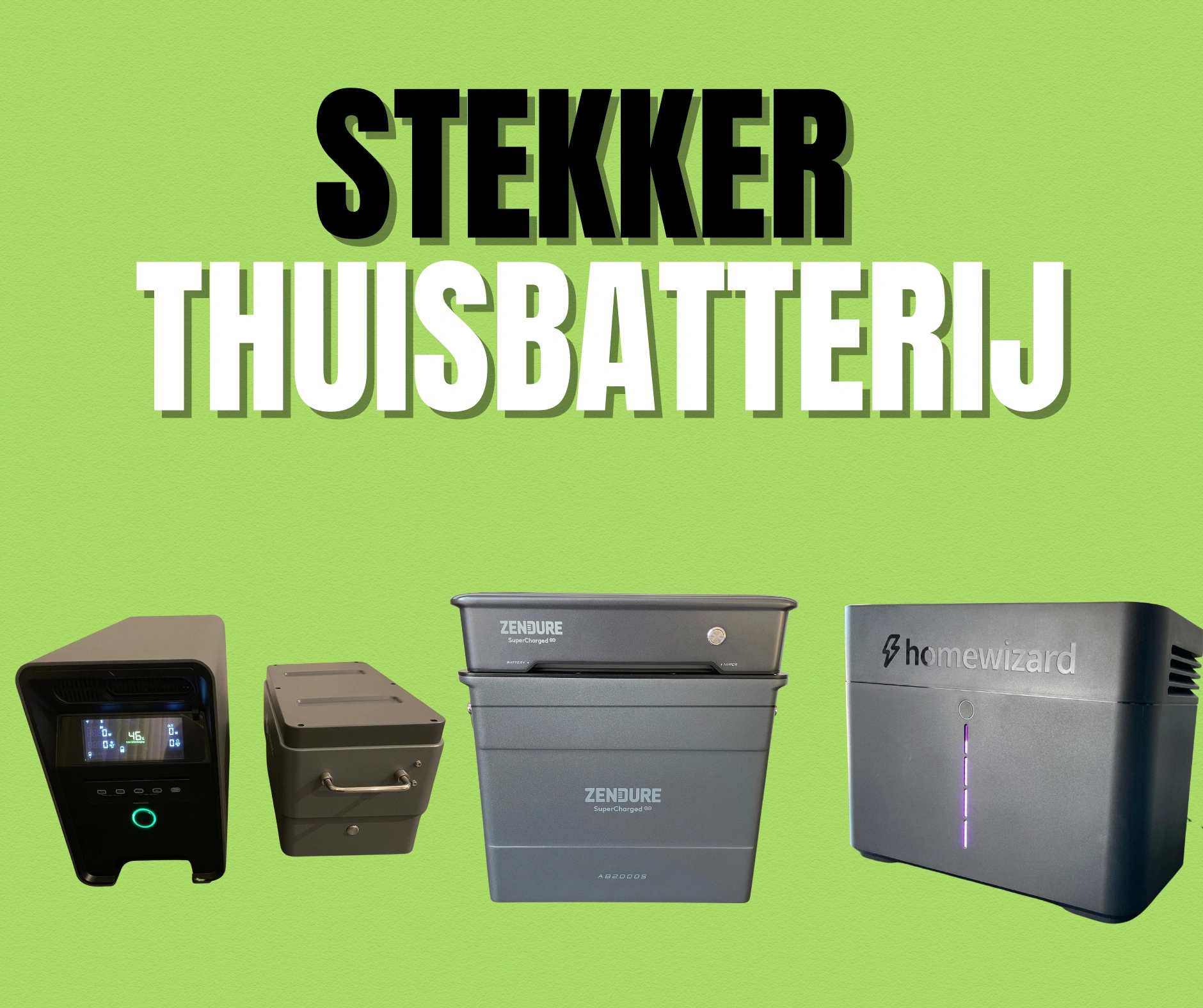 Stekker thuisbatterij
