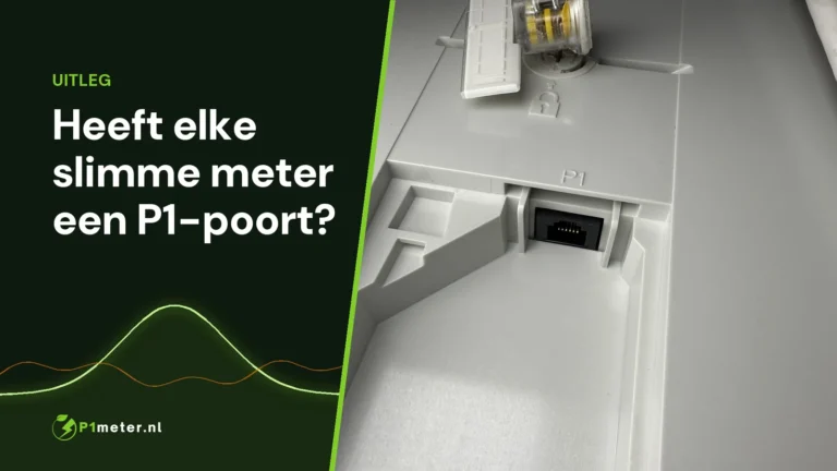P1-poort van een slimme meter