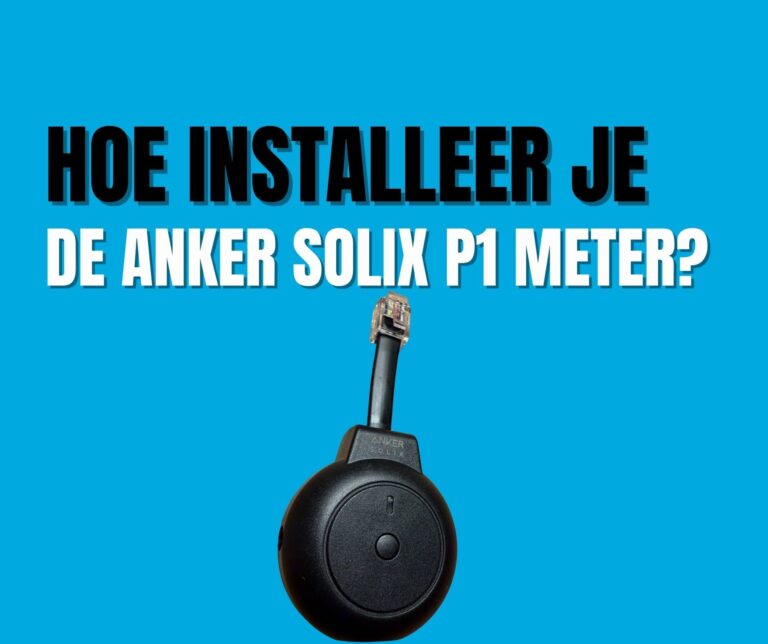 Anker SOLIX P1 Meter installeren