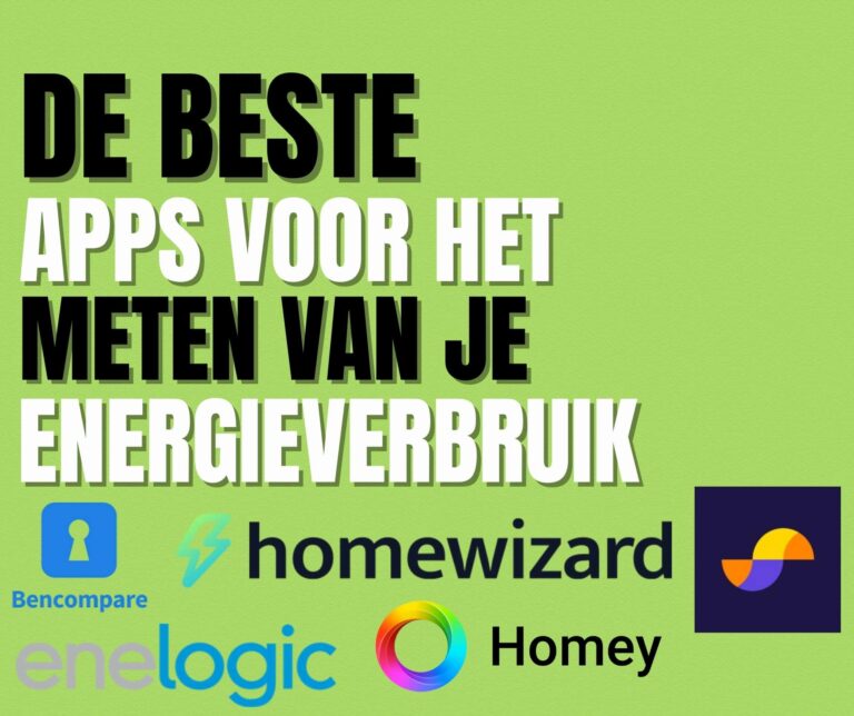 Beste apps voor inzicht in je energieverbruik