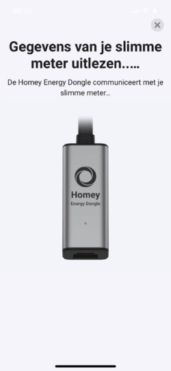 Eerste keer gegevens uitlezen met de P1 dongle