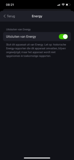 Andere P1 meters uitsluiten