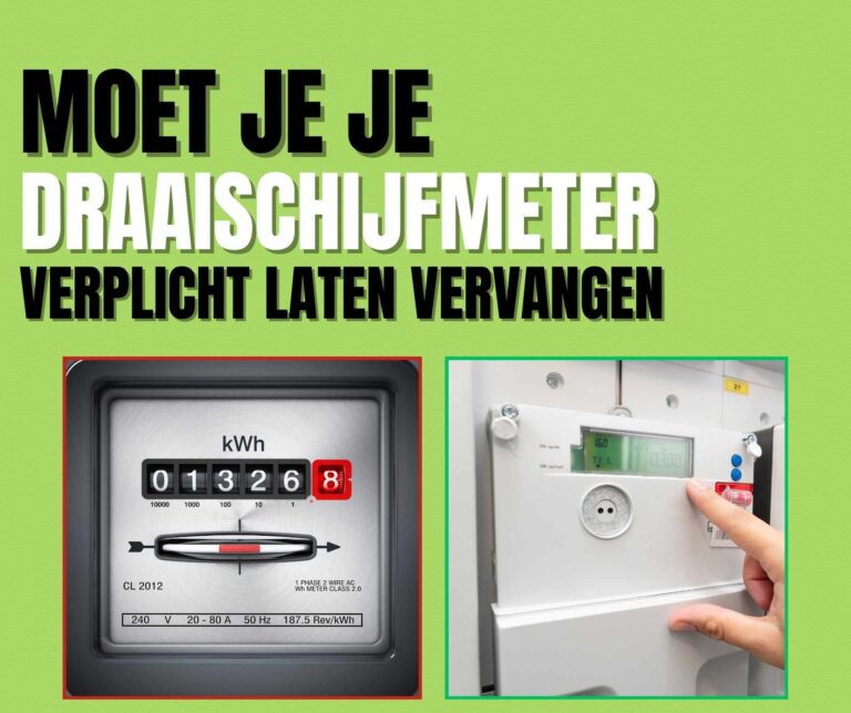 Draaischijfmeter verplicht laten vervangen?