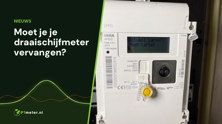 Slimme meter van Iskra in de meterkast