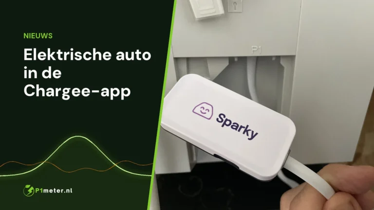 Chargee Sparky bij de P1-poort