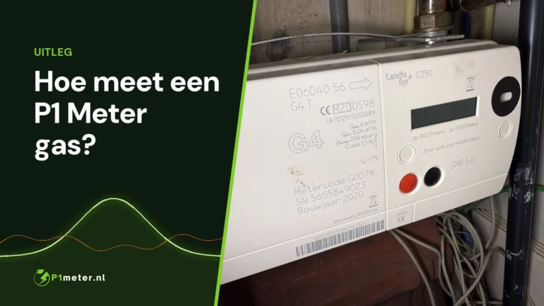 Landis+Gyr G350 slimme gasmeter in de meterkast