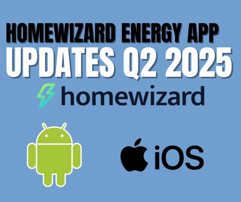 HomeWizard Energy App Update Q2 2025