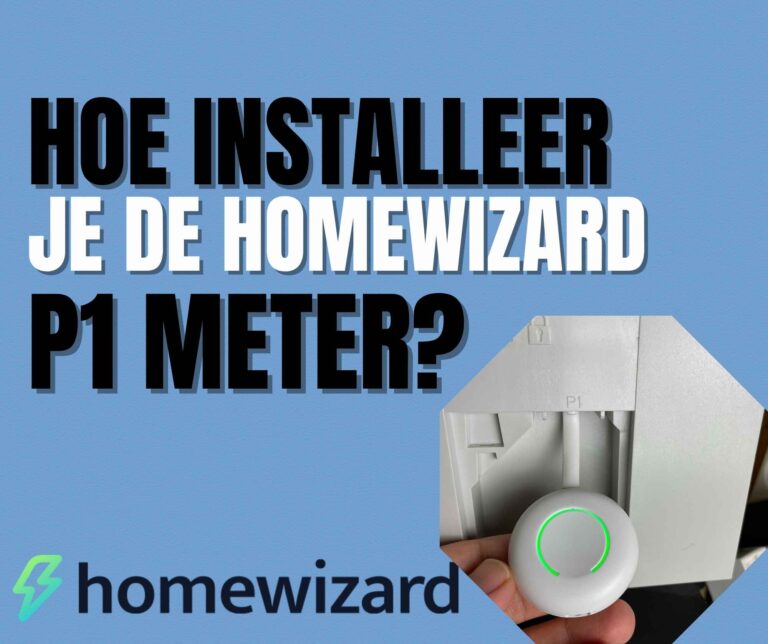 HomeWizard P1 Meter installeren
