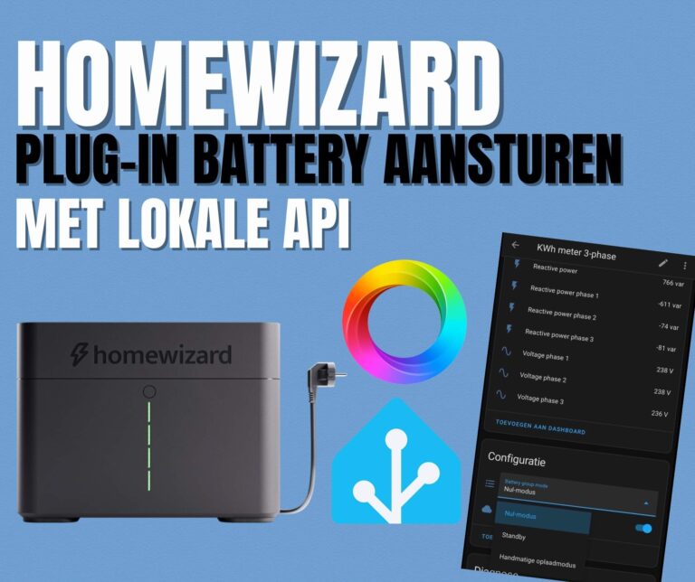 HomeWizard Plug-in Battery aansturen via API