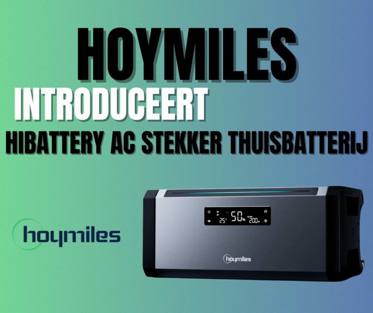 HoyMiles HiBattery AC introductie