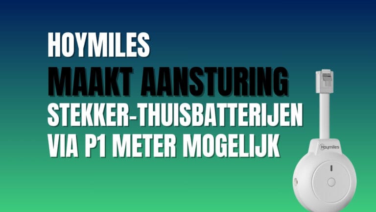 Hoymiles P1 Met voor het aansturen van de Hoymiles thuisbatterijen
