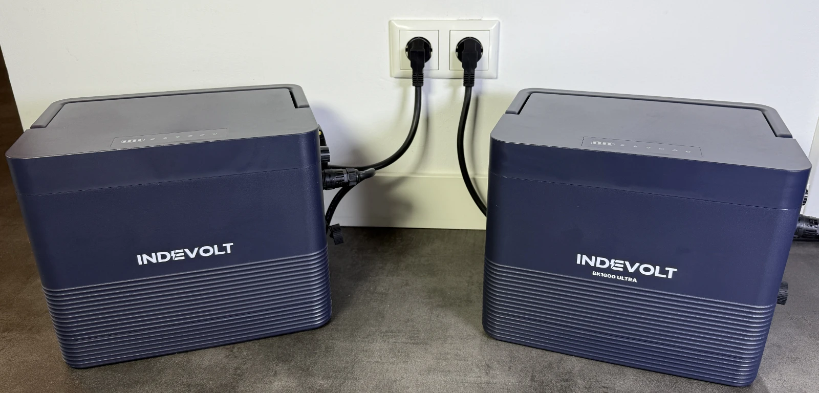 IndeVolt BK1600 en Bk1600 Ultra parallel aangesloten