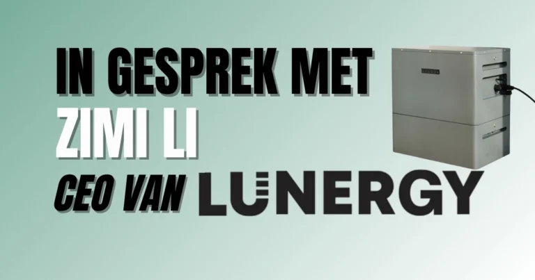 Interview met Zimi Li van Lunergy Power