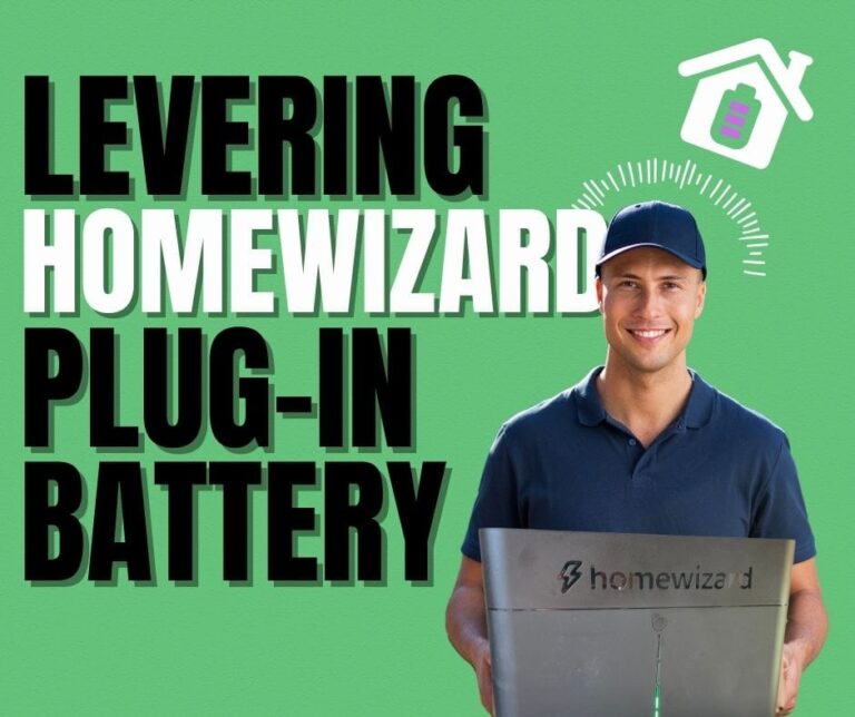 Levering HomeWizard Plug-in Battery op schema