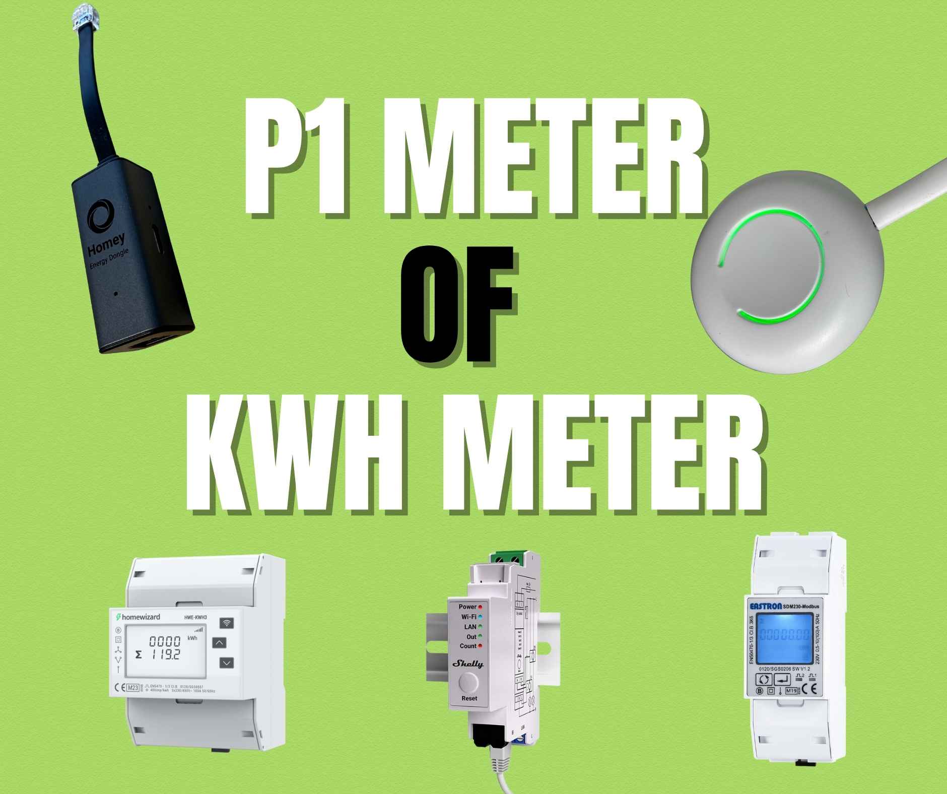 P1 Meter of kWh meter