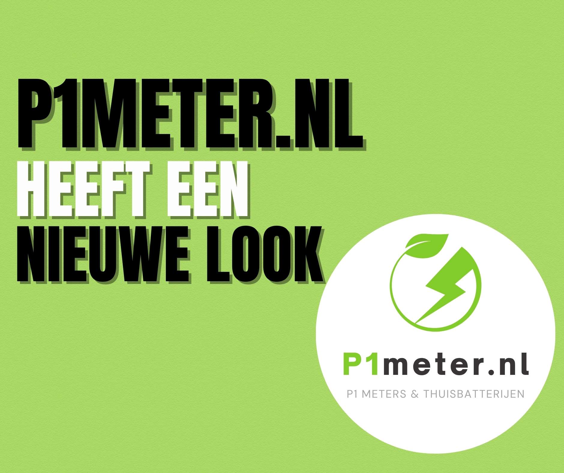 P1Meter.nl heeft nieuwe look