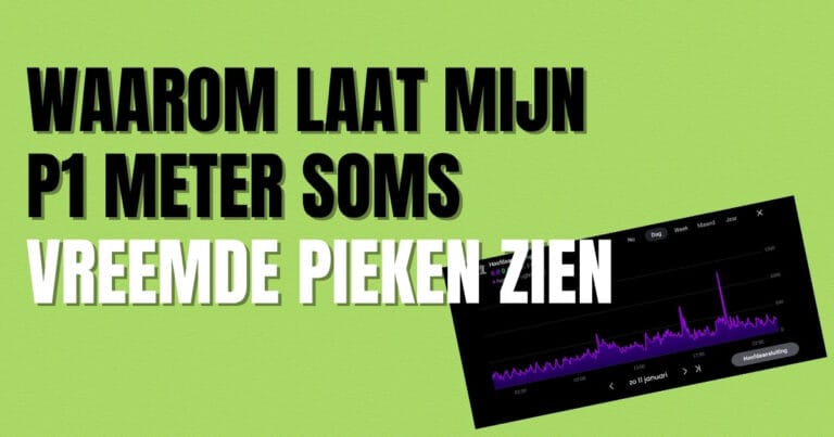 Wat zijn pieken in het stroomverbruik?