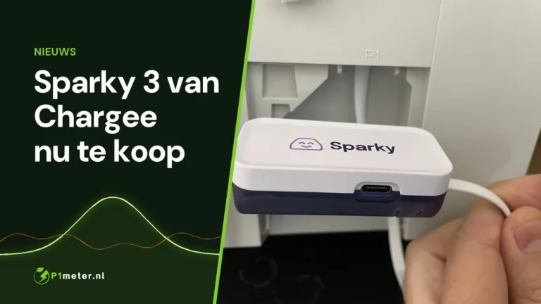 Chargee Sparky 3 P1 Meter bij de P1-poort
