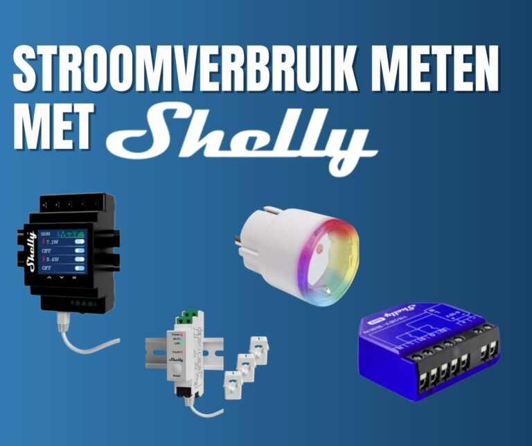 Stroomverbruik meten met Shelly