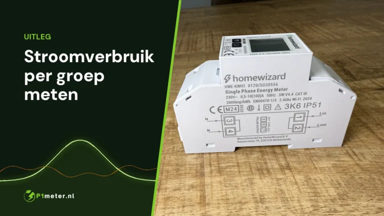 HomeWizard kWh-meter voor het meten van één groep