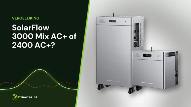 Zendure SolarFlow 3000 Mix AC+ naast de SolarFlow 2400 AC+